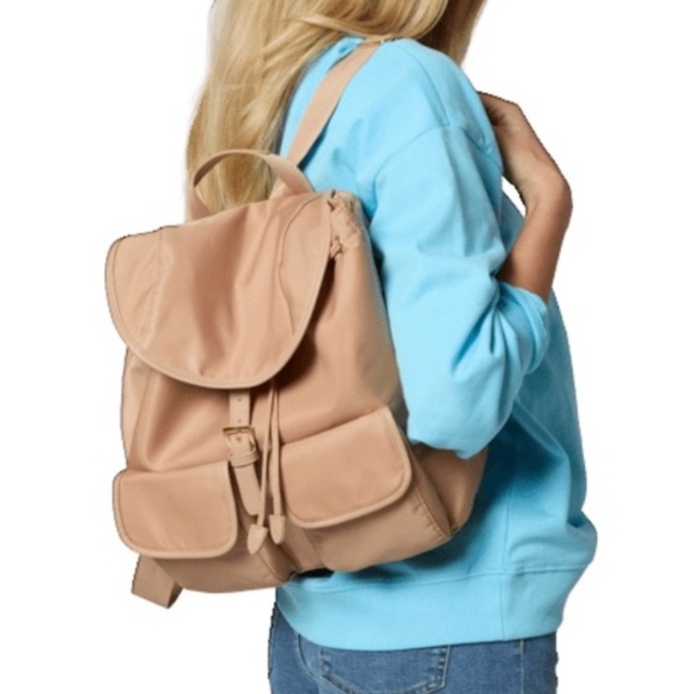 Year Of Ours Stylish Taupe Backpack for Women NWT